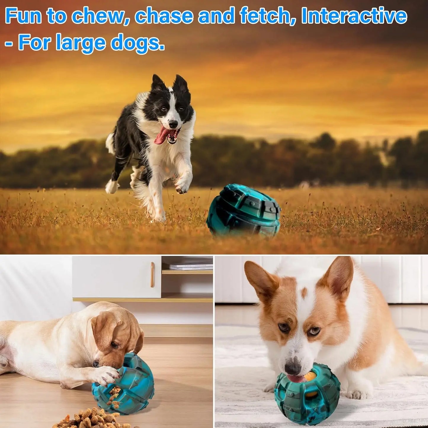 Large Freezable Fillable Dog Toy