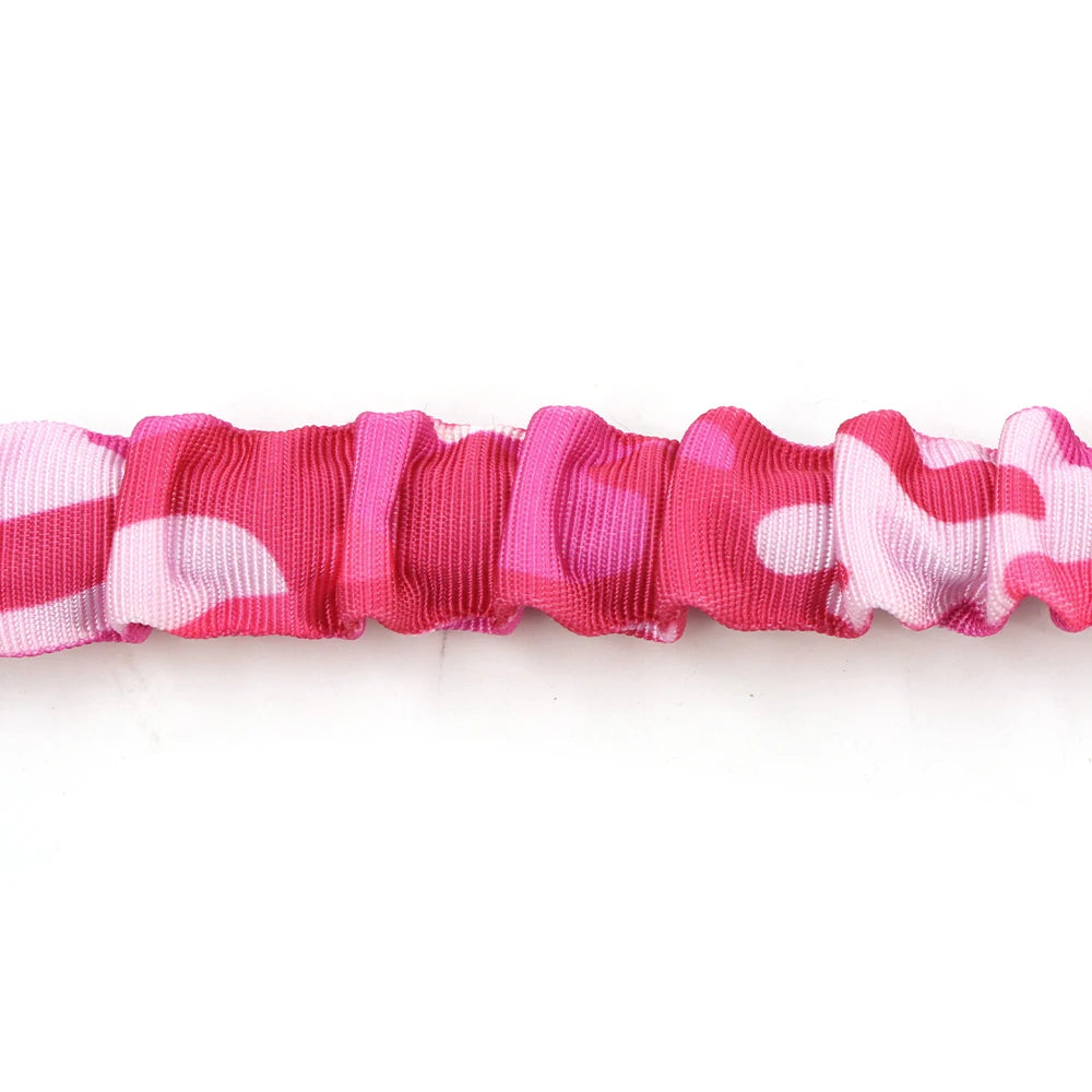 Military Pink Camouflage Dog Harness