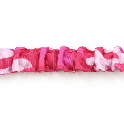 Military Pink Camouflage Dog Harness