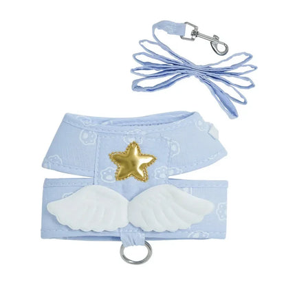 Angel Wing Vest Cat Dog Set