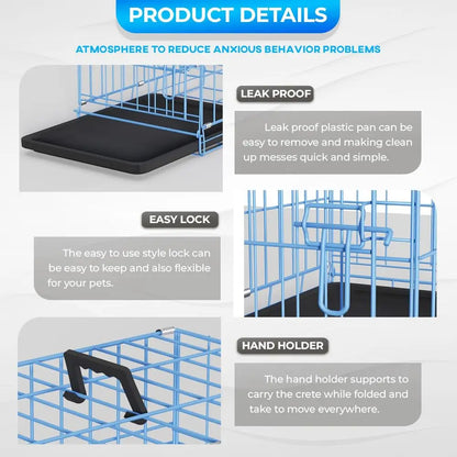 Folding Metal Wire Pet Cage