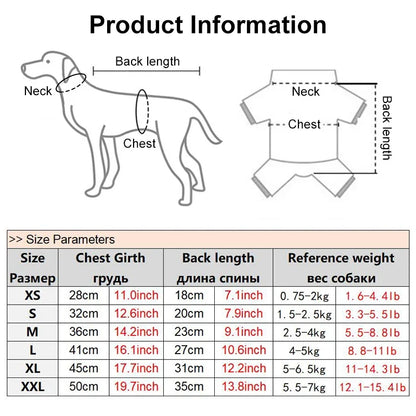 Denim Pet Clothes for Small Dogs