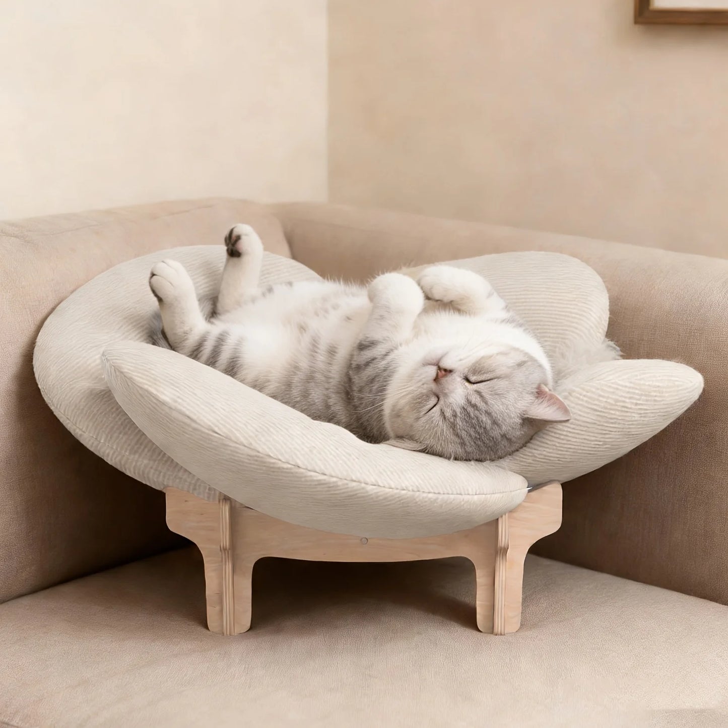 Flower-Shaped Pet Sofa Bed