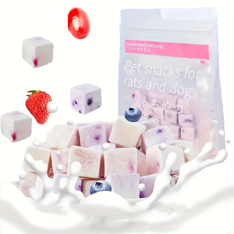 Fruit Yogurt Cubes Treats For Dogs Or Cats