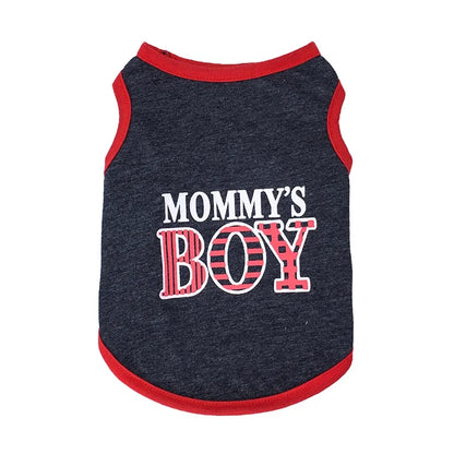 Summer Cotton Sphynx Cat T Shirt Vest