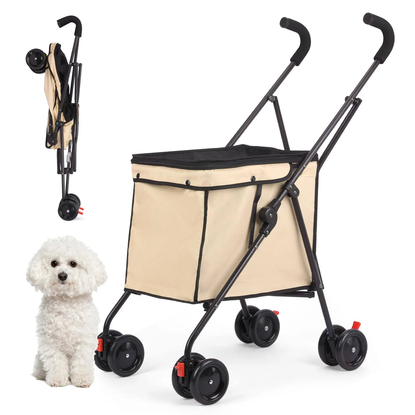 Dog Stroller Pet Travel Cart