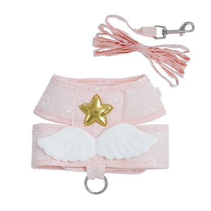 Angel Wing Vest Cat Dog Set