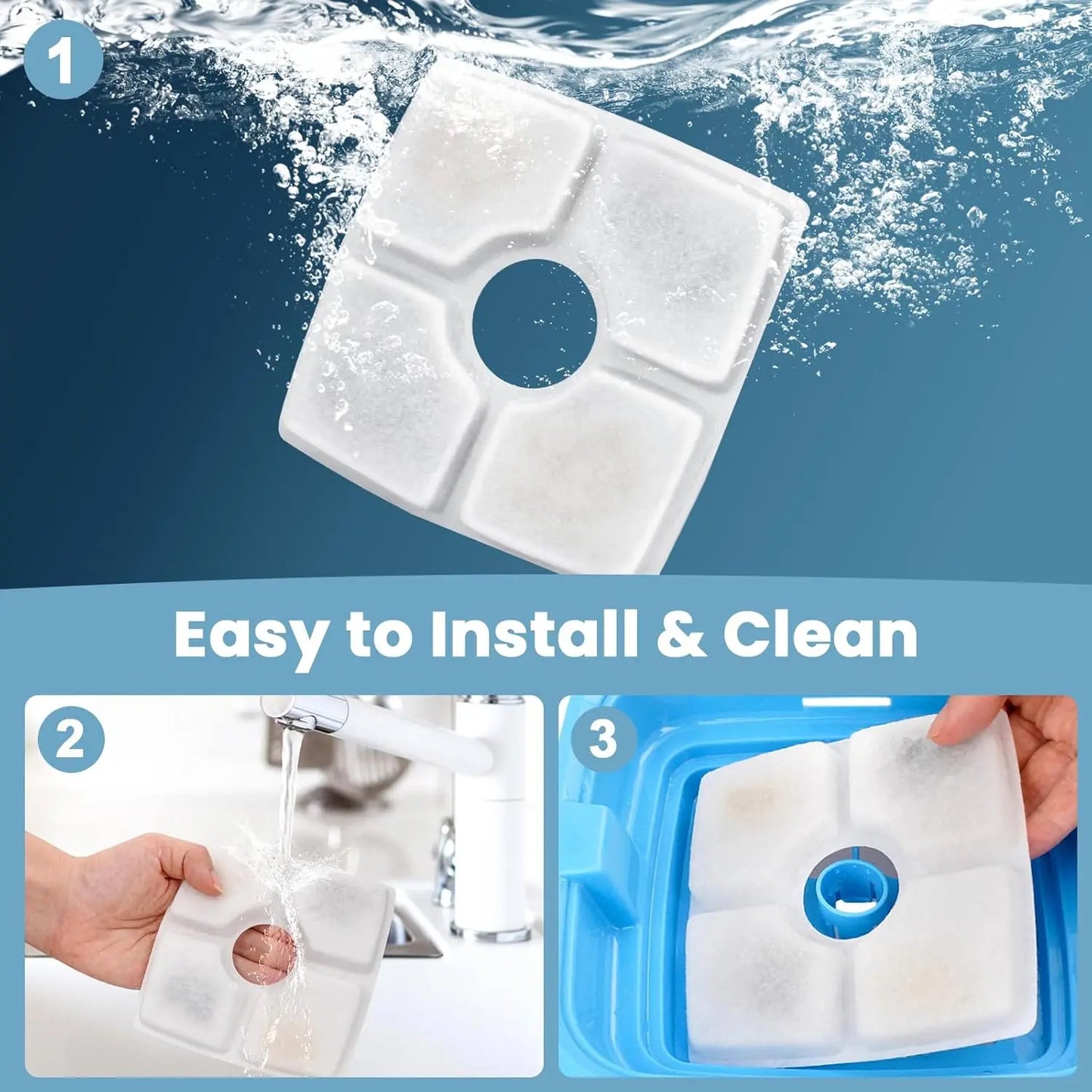 Cat Water Fountain Filter Replacement