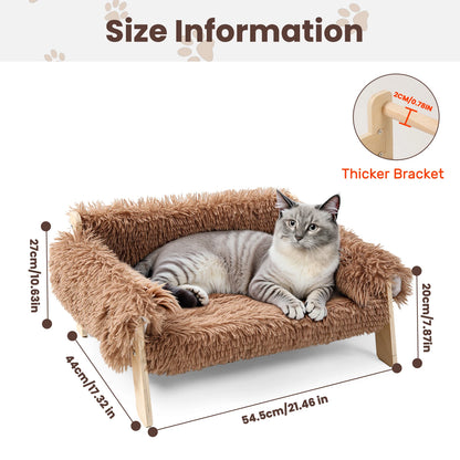 Plush Cat Sofa Bed