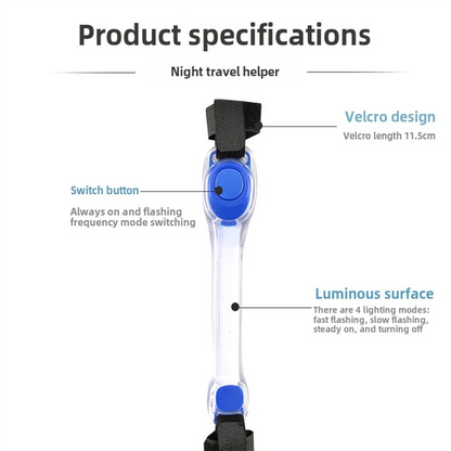 Waterproof Dog Anti-Lost Safety Glowing Collar