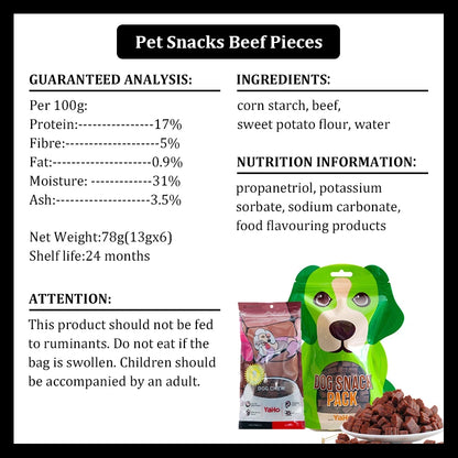 Dog Snacks Beef  Chewy Training Rewards