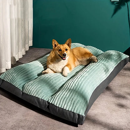 Winter Warm Pet Dog Bed Corduroy