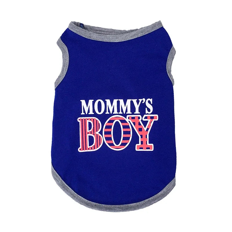 Summer Cotton Sphynx Cat T Shirt Vest