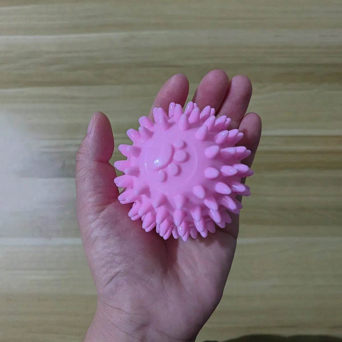 Pink Rubber Dog Chew Toy Set