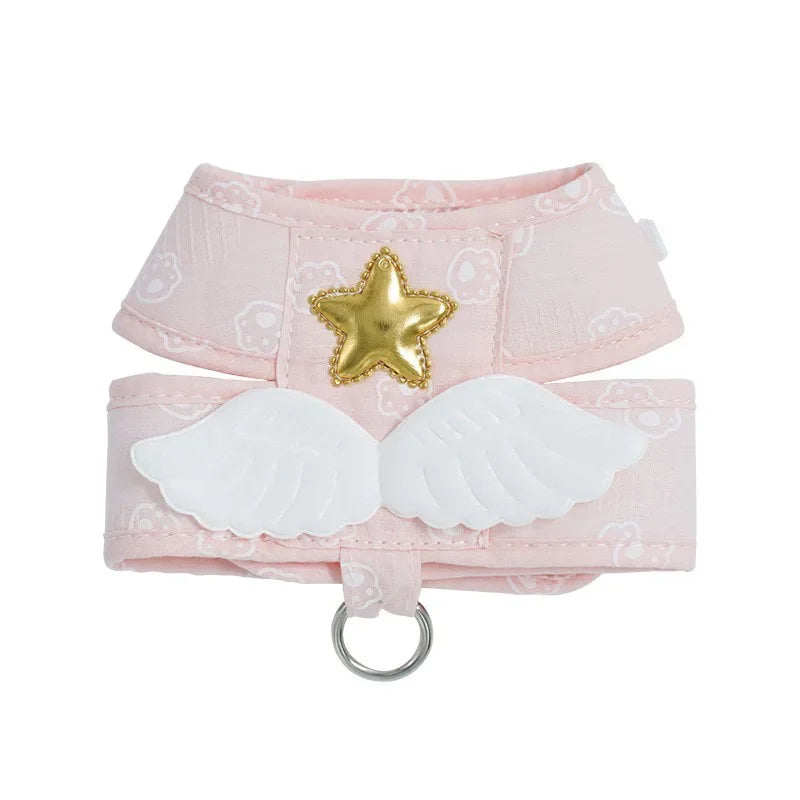 Angel Wing Vest Cat Dog Set
