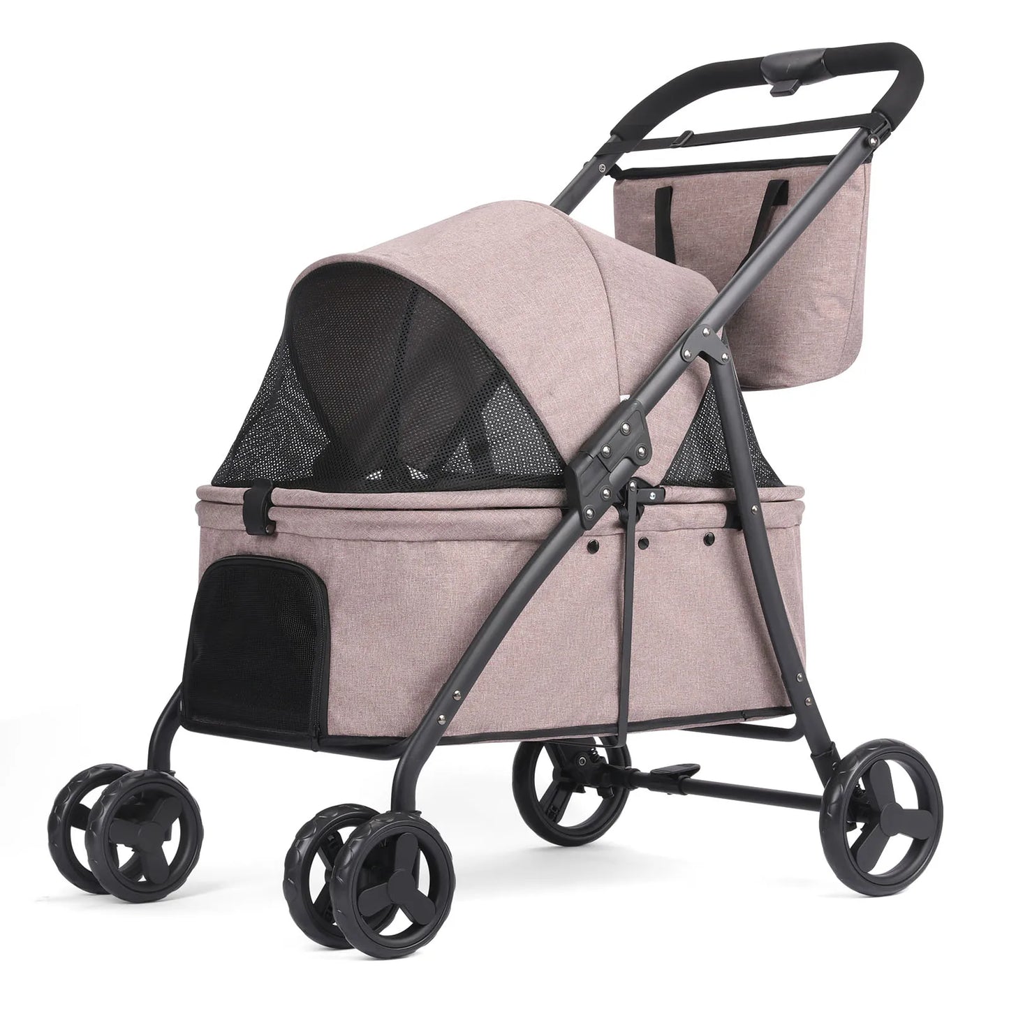 Foldable Dog Stroller Portable Dog Buggy