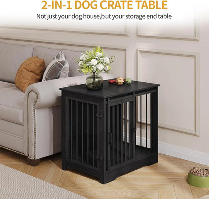 27.2"  Heavy Duty Kennel for Small Medium Dogs