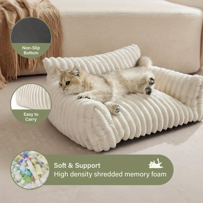 Fluffy  Cat Sofa Bed