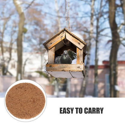 10pc Round Bird Cage Nesting Mats