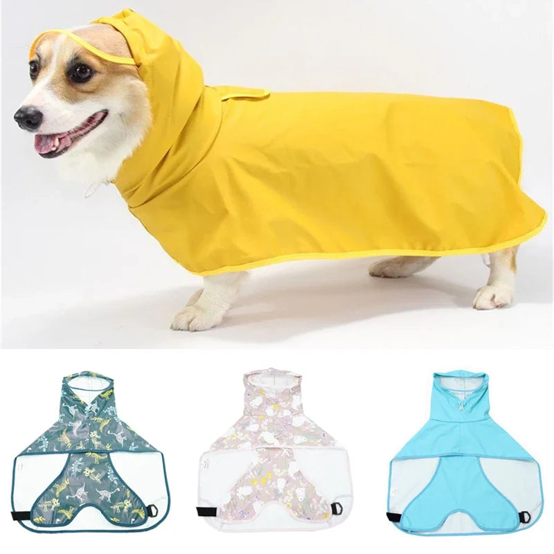 Rainy Season Raincoat Waterproof Pet Clothes