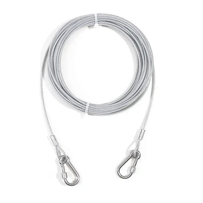 Double-headed Dog Tie Out Cable Leash