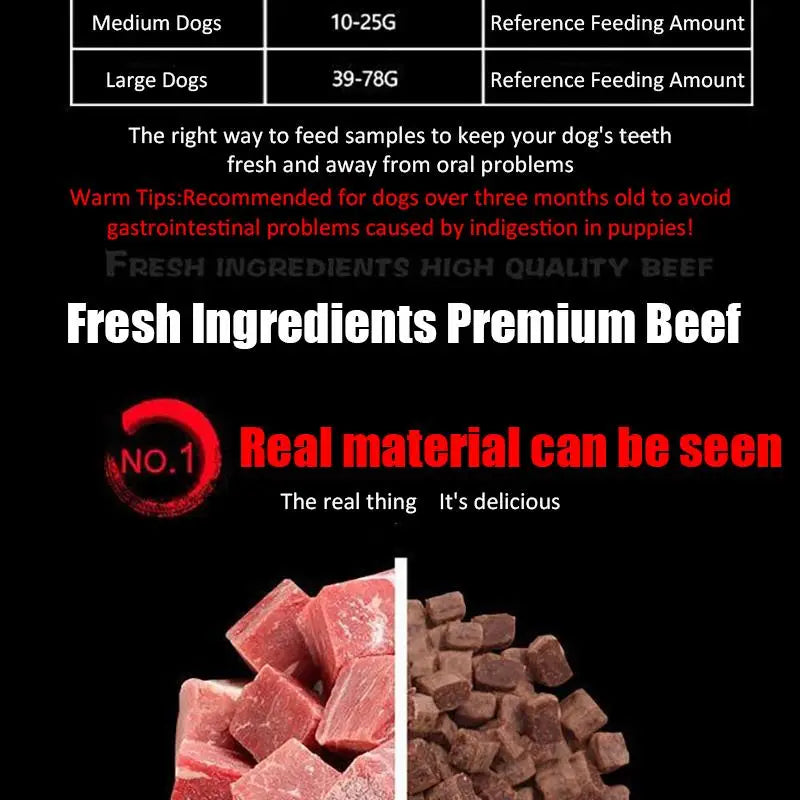 Dog Snacks Beef  Chewy Training Rewards