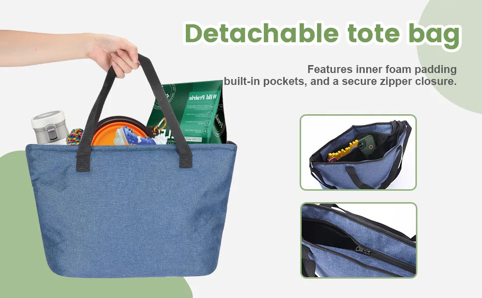 Foldable Dog Stroller Portable Dog Buggy