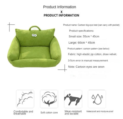 Small Dog Sleeping Mat Cushion Winter Bed