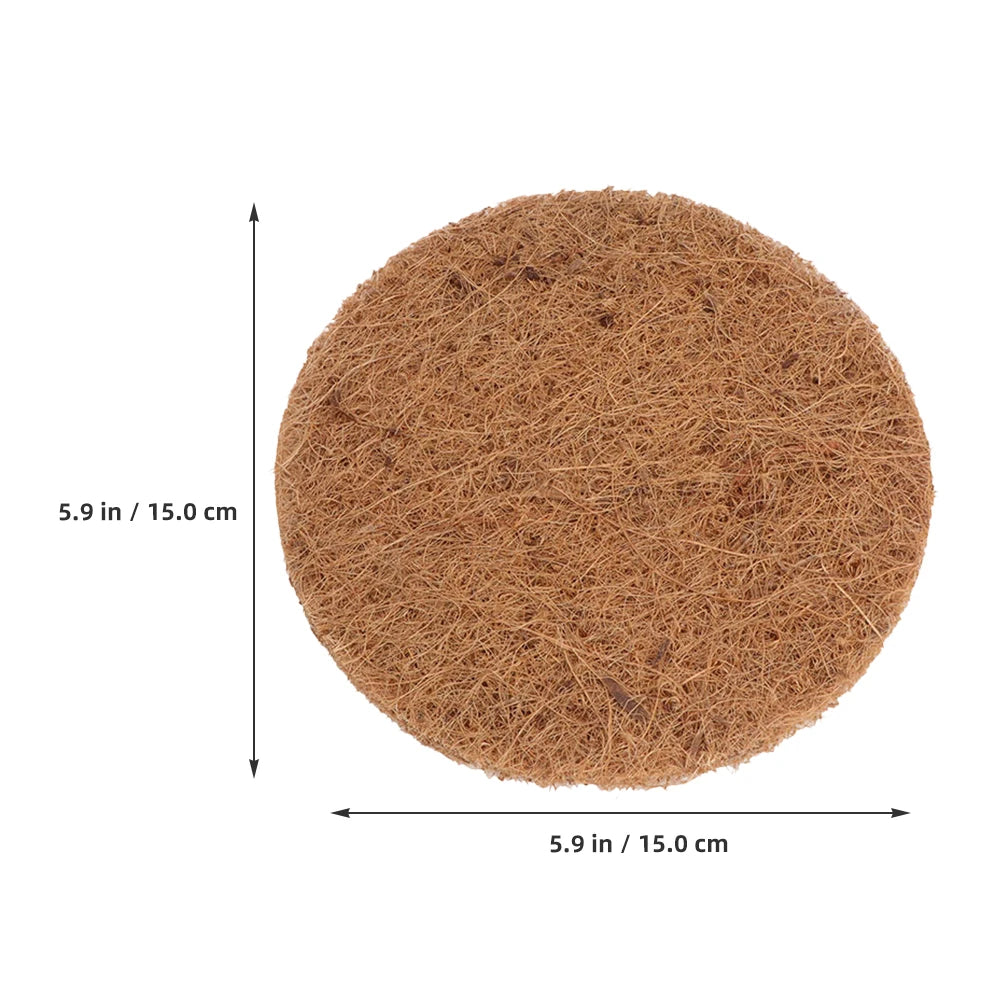 10pc Round Bird Cage Nesting Mats