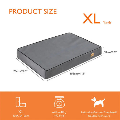 Jumbo Pet Orthopedic Bed