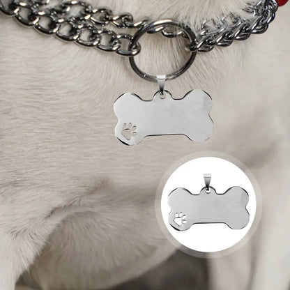 10 Pcs Stainless Steel Dog Tags