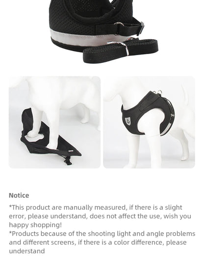 Pet Leash Undershirt Harnesses