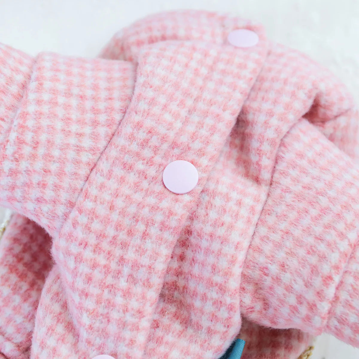 Wool Bowknot Dog Cat Dress