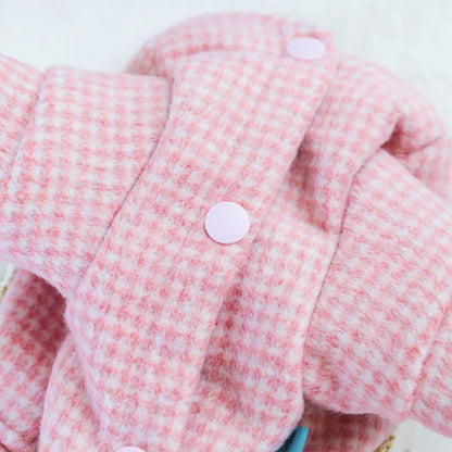 Wool Bowknot Dog Cat Dress