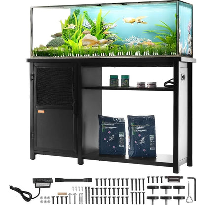 Aquarium Stand with 75 Gallon Fish Tank