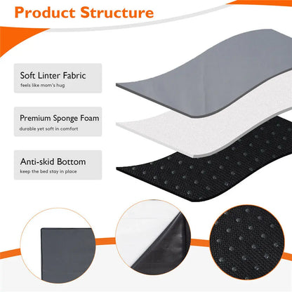 Jumbo Pet Orthopedic Bed